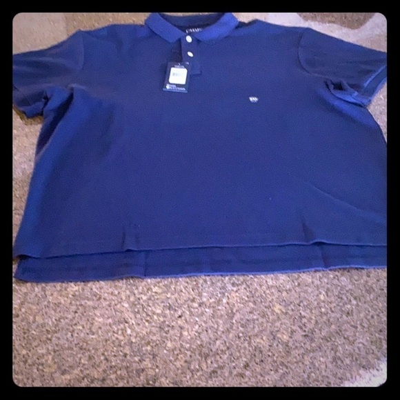 Chaps Dark Blue Polo golf Type Shirt XXL NWT​​​​​​​​​​ - Picture 3 of 5